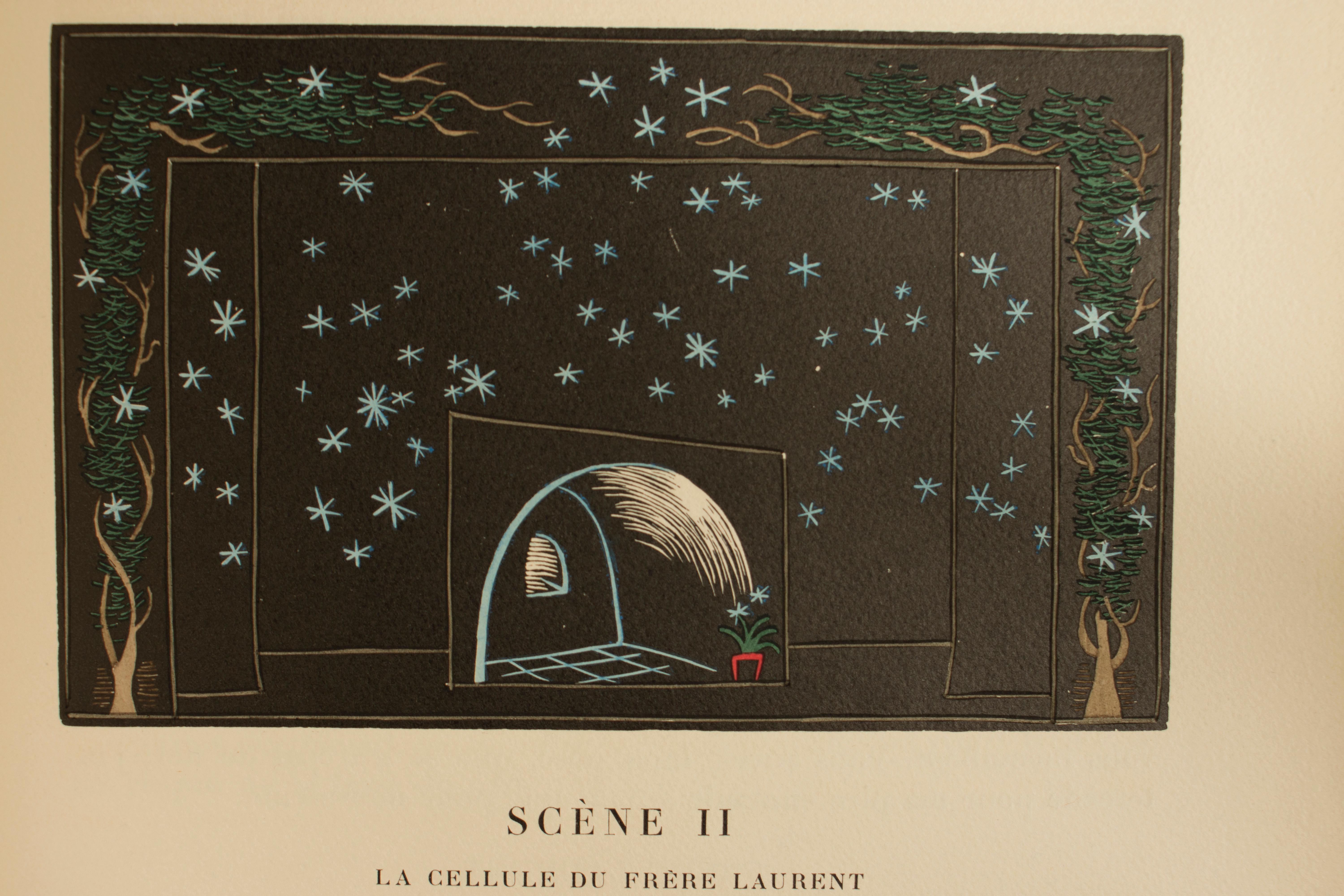 Roméo et Juliette - Seltene Ausgabe illustriert von Jean Hugo - 1926 im Angebot 6