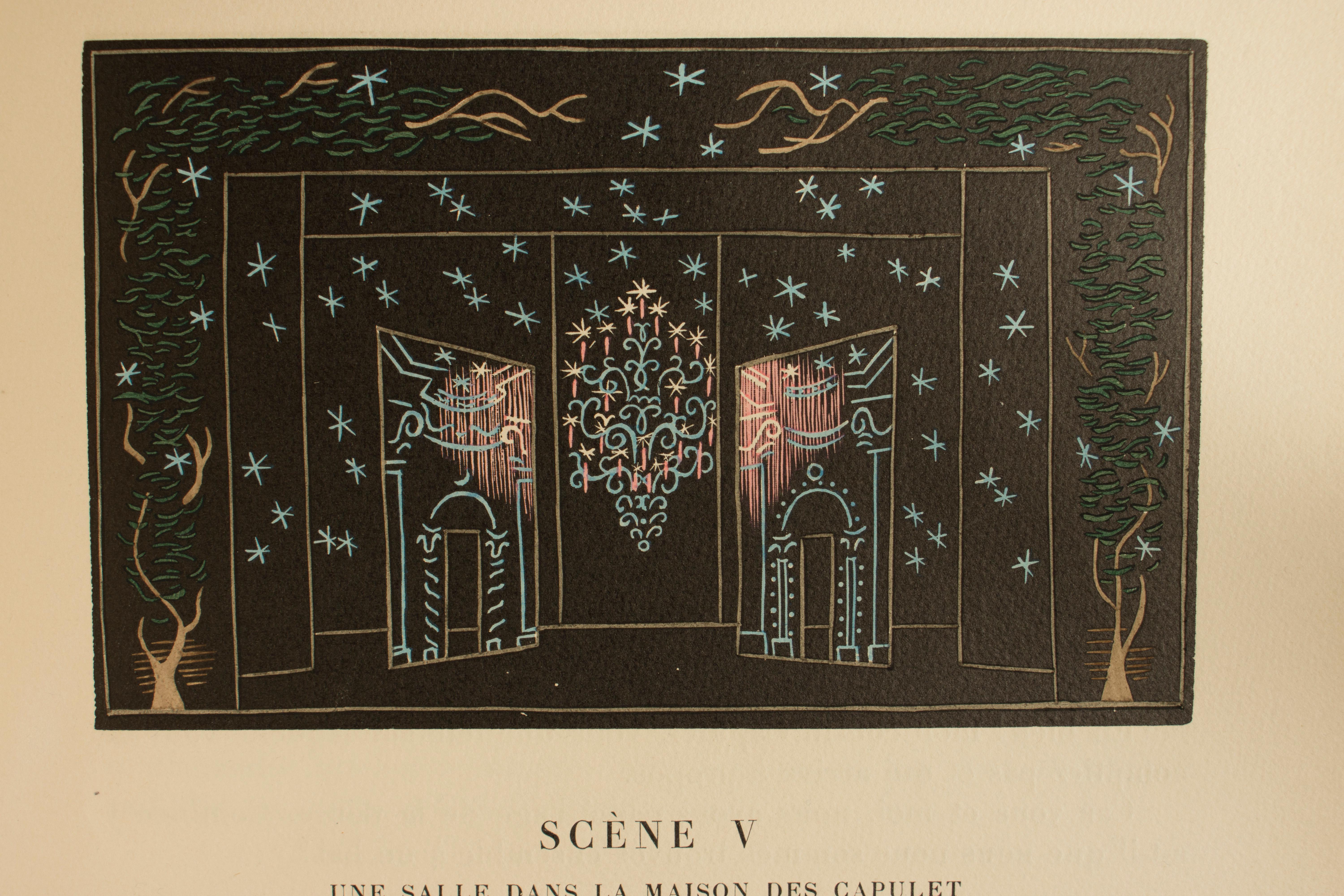 Roméo et Juliette - Rare Edition Illustrated by Jean Hugo - 1926 For Sale 6