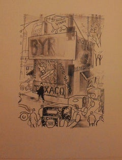 Extra Muros – Seltenes illustriertes Buch von Georges Annenkoff – 1929