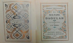 La Sultane Daoulah - Seltenes illustriertes Buch von Franz Toussaint - 1923