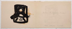 Figure - Original Lithograph by Kumi Sugai - 1964