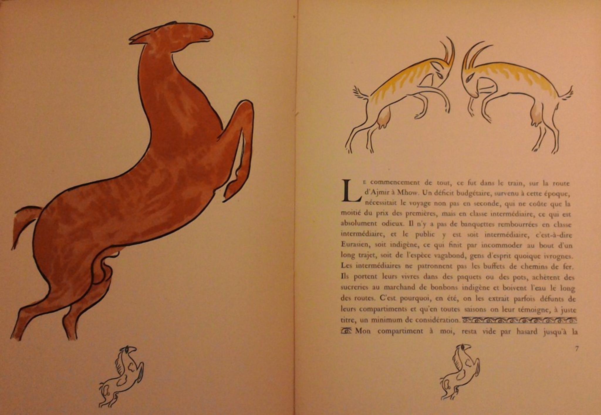 Les Plus Beaux Contes de Kipling -Rare Illustrated Book by K. Van Dongen - 1920 - Art by Kees van Dongen