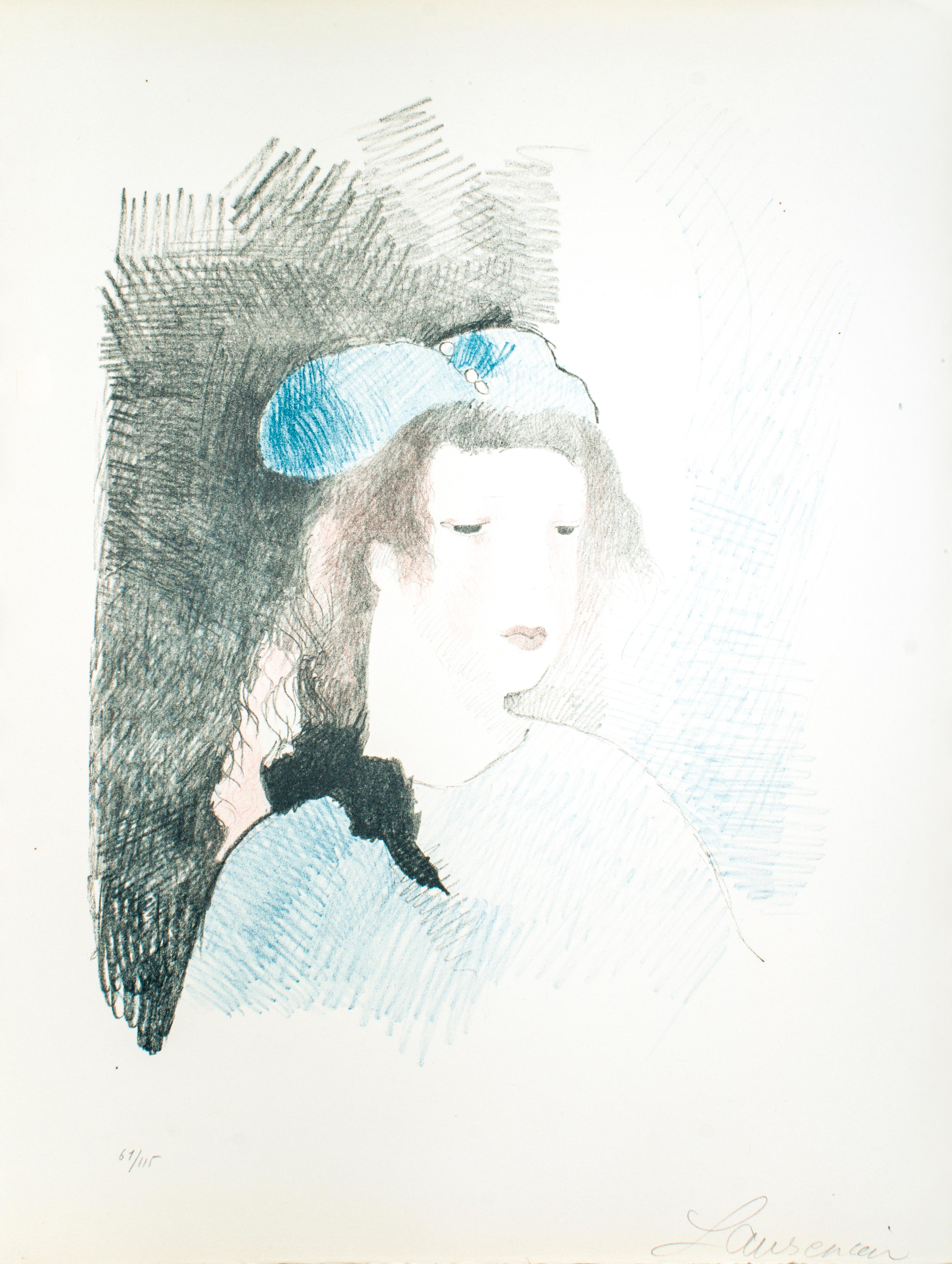 Pressentiments - Rare Illustrated Book by Marie Laurencin - 1930s For Sale 8