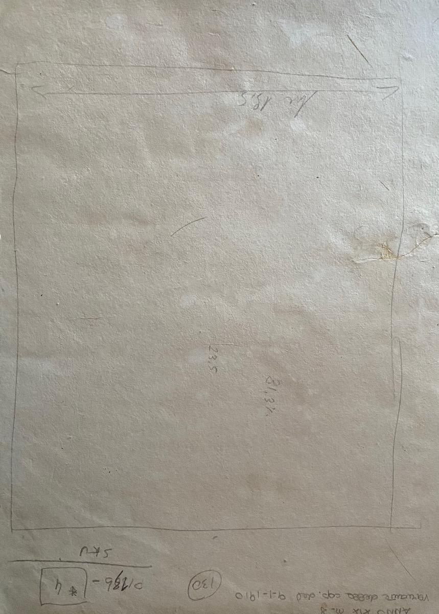 Giolitti allo Specchio - Original China Tinte/ Aquarell von G. Galantara - 1910 – Art von Gabriele Galantara