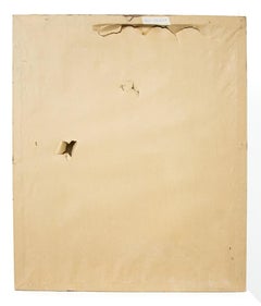 Mimosa and field flowers - Oil Painting by Vito Alghisi -  1989