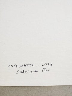 Casematte 2 - Original Mixed Media on Paper by Caterina Pini - 2018