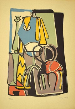 Vintage Composition - Linoleum by Guido La Regina - Late 20th century