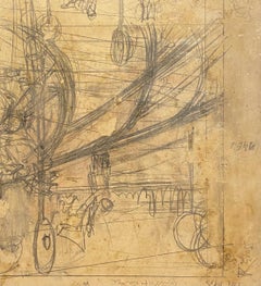 Pensatori - Original Drawing by Gabriele Galantara - 1910s