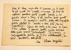 Carta de Silvano Bozzolini - 1958