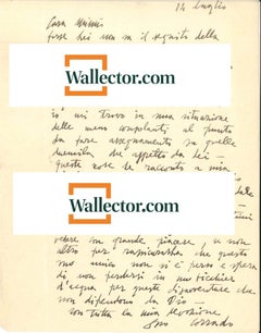 PRECIO -  Autógrafo de Cagli - El 90 cumpleaños de Pirandello  - 1936