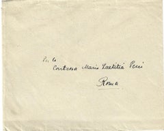 Autograph Letter by Giuseppe Ungaretti - 1935