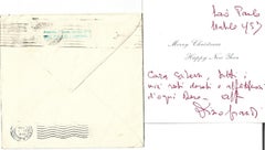 Merry Christmas Card by Dino Grandi - 1958