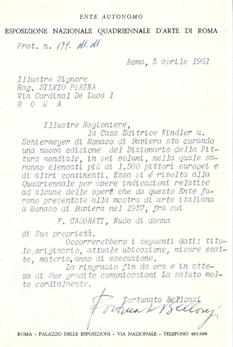 La Quadriennale d'Arte di Roma de Fortunato Bellonzi - Années 1950 en vente 1