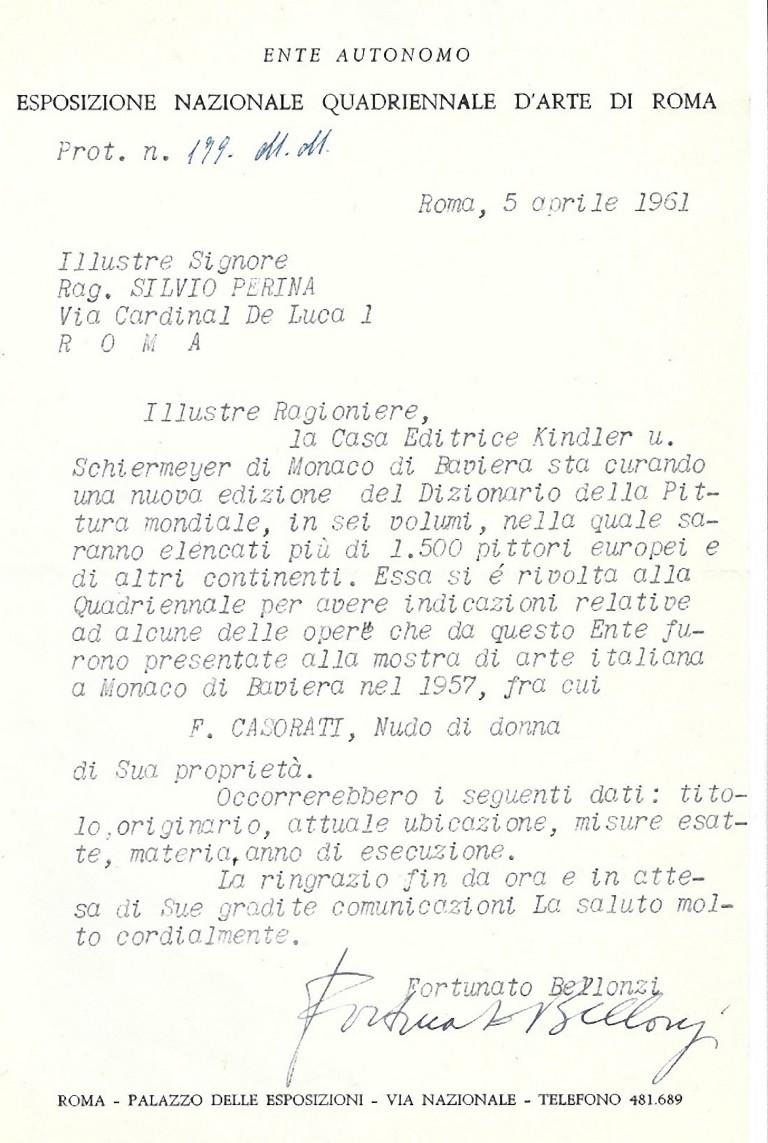 Quadriennale d'Arte di Roma di Fortunato Bellonzi - anni '50 in vendita 1