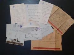 Vintage Correspondence by Massimo Bontempelli - 1930s