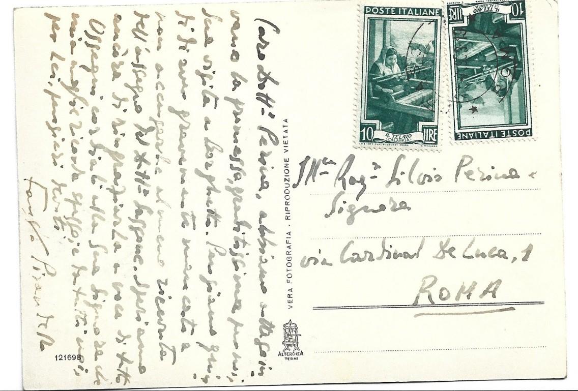 Conjunto de autógrafos de Fausto Pirandello - Años 30-50 en venta 4