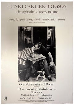 Henri Cartier Bresson - Vintage Poster - 1983