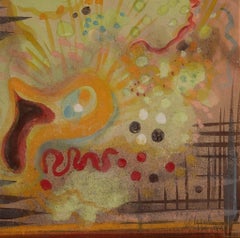 The dream - Original Watercolor by Jean-Raymond Delpech - 1958