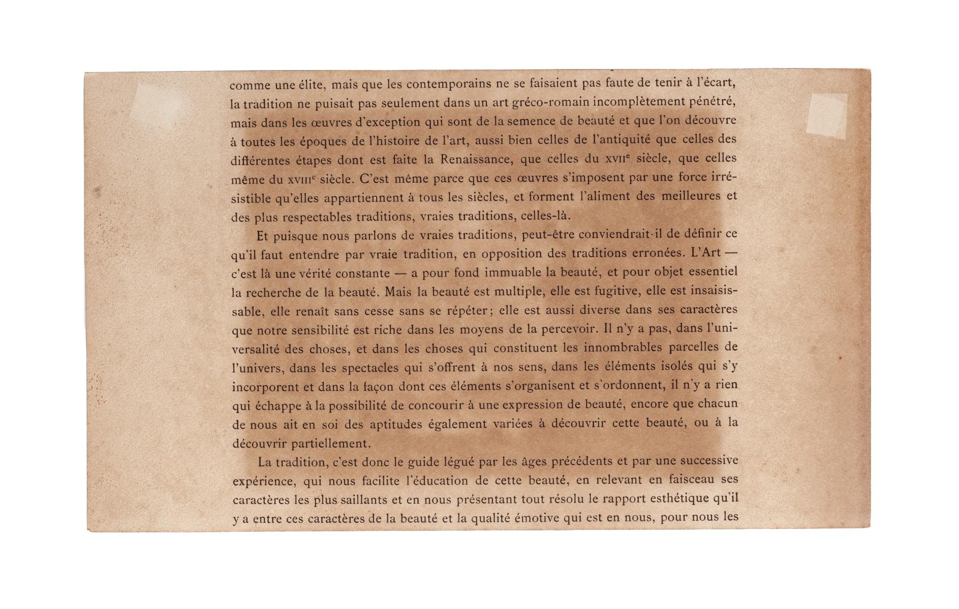 Intrieur de Fort - Gravure originale de Diaz - 1880 environ - Print de Narcisse Diaz de la Pena