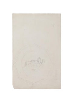 La Belle au Bois Dormant - Pencil Drawing - Early 20th Century