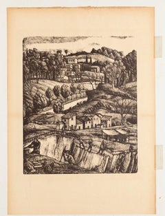 Landscape by Diego Pettinelli - 1936