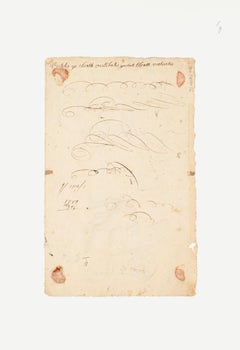 Battle - Original Pencil Drawing and Watercolor by J. P. Verdussen - 1750 ca.