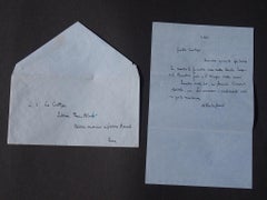 Autograph Letter by Alberto Gerardi - 1938