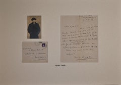 Alfredo Casella Carta autógrafa - 1934