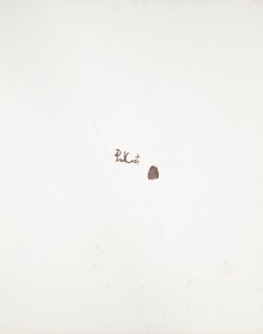 Mountain Man - Original China Ink by Paul Conte - Late 20th Century