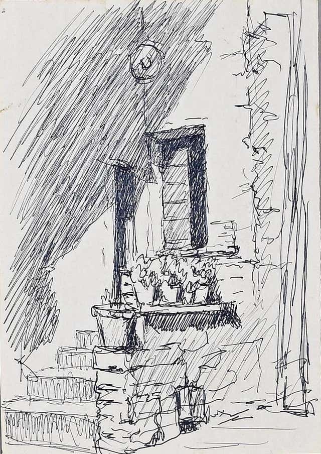 Alkis Matheos - Louis XIV - Original Ink on Paper by A. Matheos For ...