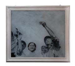 Farmers - Oil Painting by Roberto De Francisci - 2011