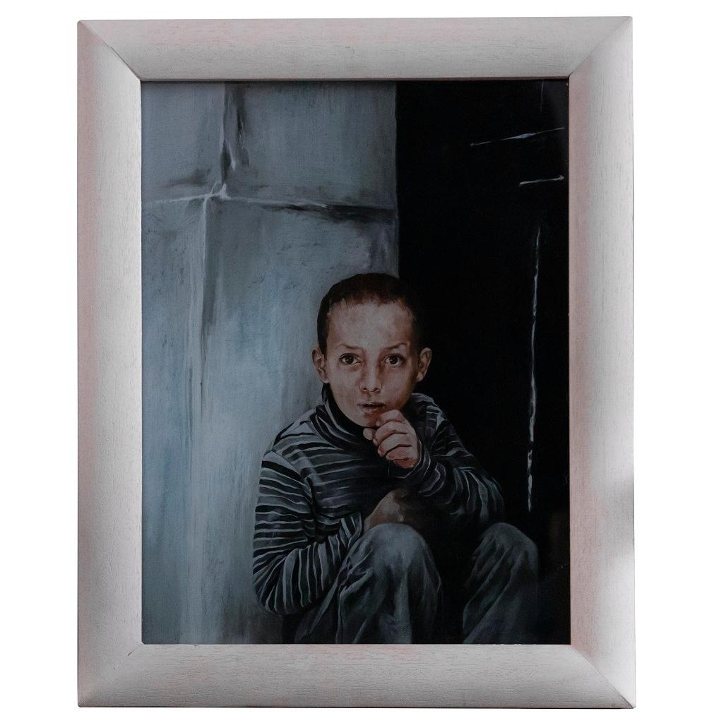 The Child - Oil Painting by Roberto De Francisci - 2011