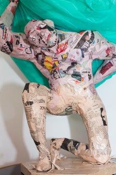 Atlas - Original Sculpture by EMPHI - 2020