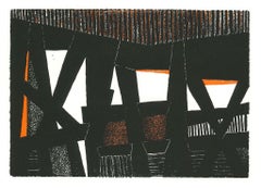 Composizione - xilografia di Luigi Spacal - anni '70