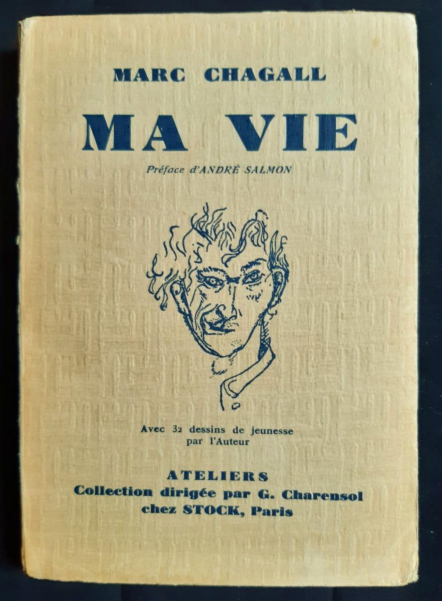Ma Vie – Seltenes Vintage-Buch, illustriert von Marc Chagall, Ma Vie – 1931 im Angebot 1