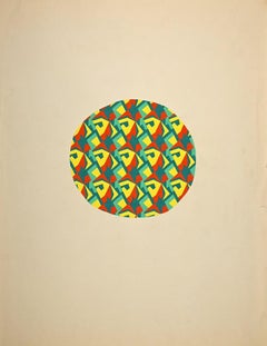 Composition 1920/1930 - Tempera by Clément Kons