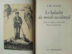 Le Baladin du Monde Occidental - Libro raro illustrato da R. Topor - 1973