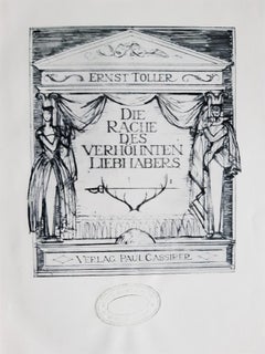 Die Rache Des Verhohnten Liebhabers - Livre rare vintage, 1925
