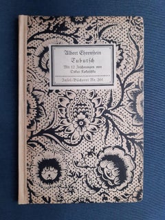 Tubutsch - Vintage Rare Book Illustrated by Oskar Kokoschka - 1919