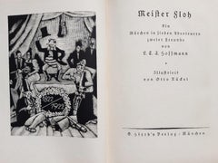 Meister Floh - Vintage Rare Book Illustrated by Otto Nückel - 1922