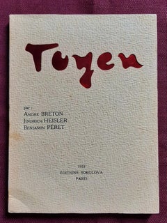 Toyen - Vintage Rare Illustrated Book - 1953