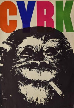 Cyrk - Vintage Offset Poster by Swilerzy - 1964