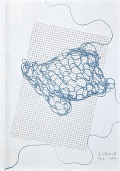 Senza titolo - Serigrafia di Clotilde Vitrotto - 1986