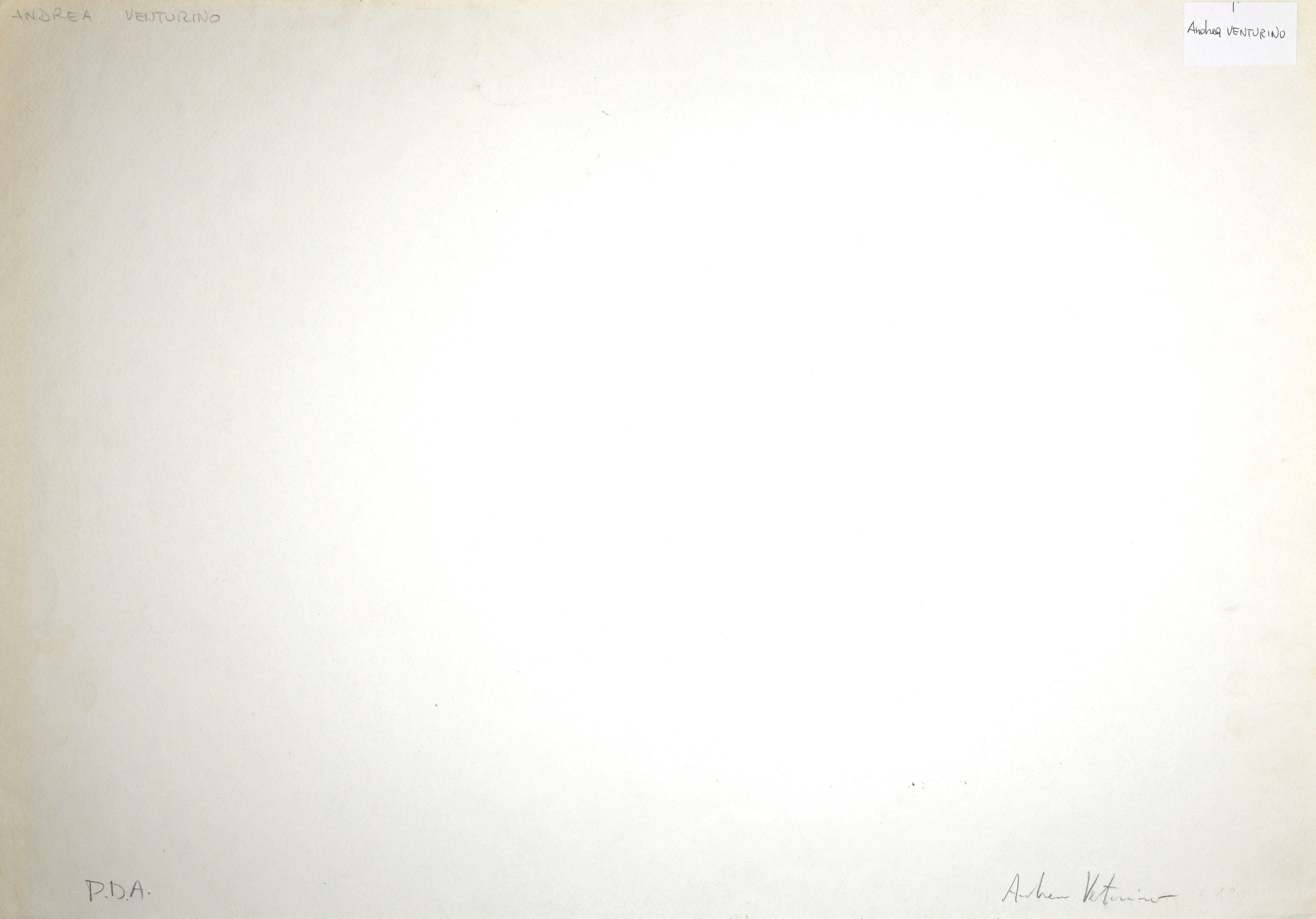 Sin título - Serigrafía de Andrea Venturino - Finales del siglo XX en venta 1