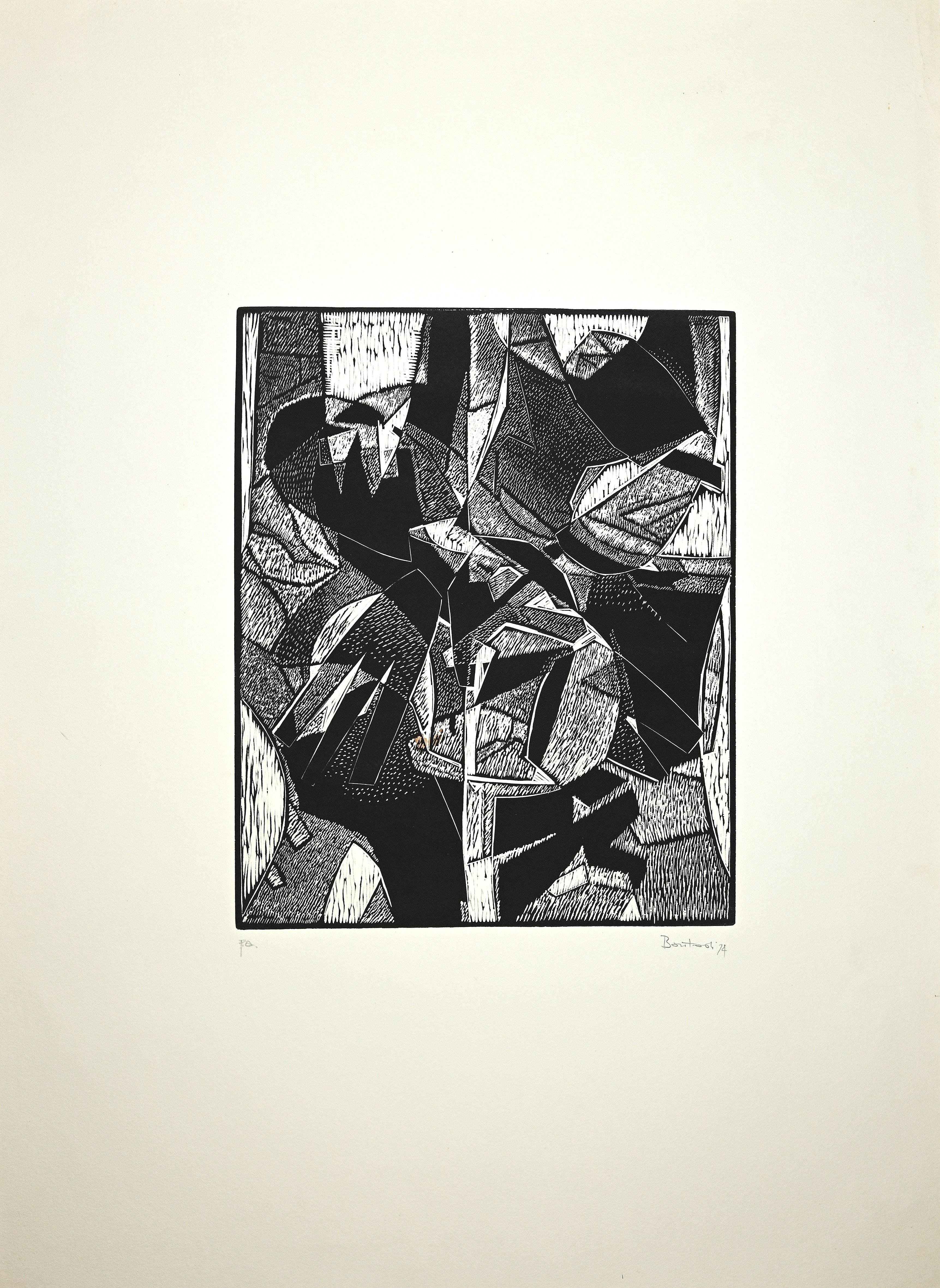 Litografia, firmata a mano. Prova d'artista.

Dimensioni dell'immagine: 32x25 cm.

Buone condizioni.