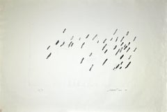 Unbenannt  Lithographie von Marco Gastini – 1971