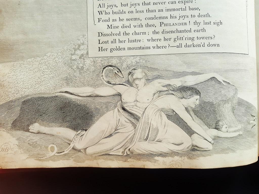 Nachttische Überlegungen – Seltenes Buch, illustriert von Sir William Blake – 1797 im Angebot 2