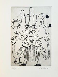 Le Char Triomphal de l’Antimoine-Vintage Rare Book Illustrated by V.Brauner-1949