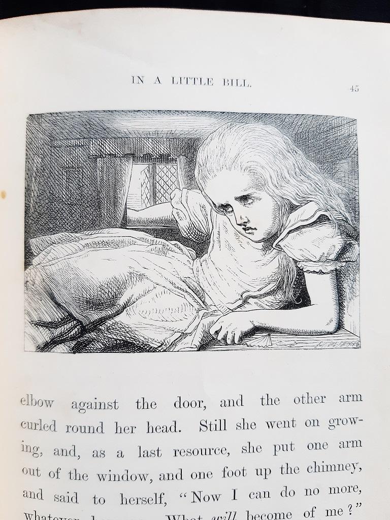 Alice’s Adventures in Wonderland is an original modern rare book illustrated by Sir John Tenniel (London, 1820 - London, 1914) and written by Lewis Carroll (Daresbury, 1832 – 1898) in 1867.

A very early edition published two years after the first,