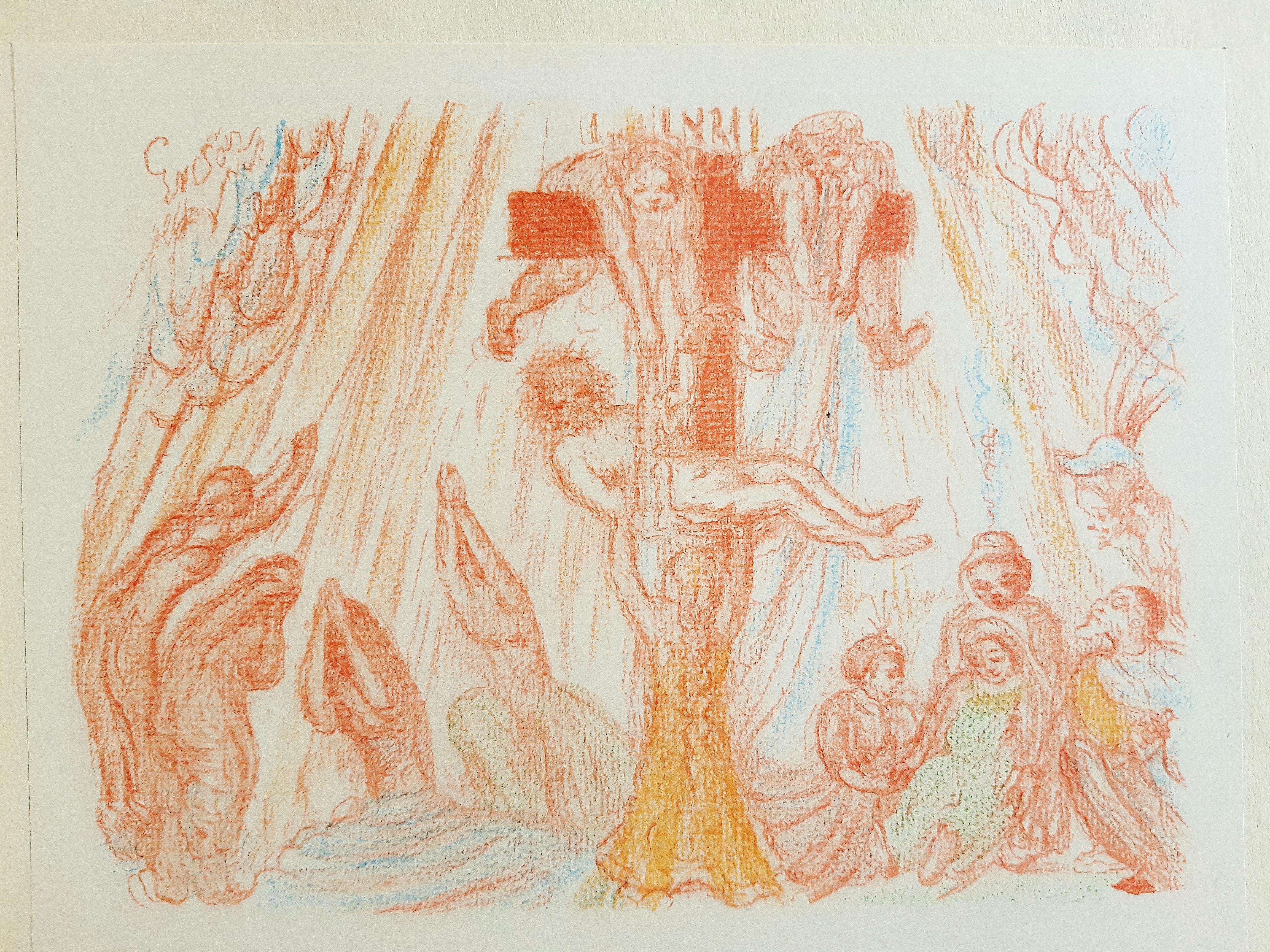 Scènes de la vie du Christ - Vintage Rare Book Illustrated by James Ensor - 1921 For Sale 5